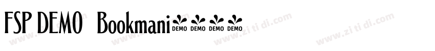 FSP DEMO   Bookmani字体转换